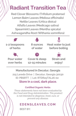 Radiant Transition Tea 2